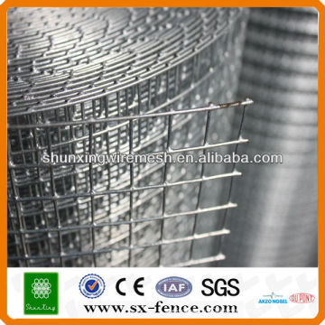 panel or rolls PVC or galvanized square welded wire mesh